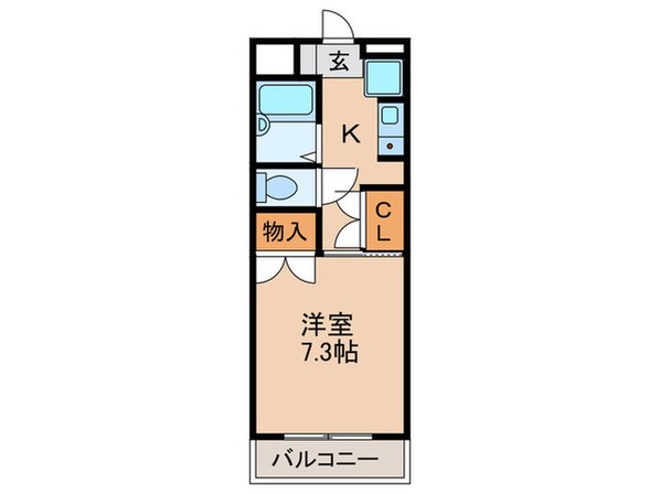 ペガ千僧の物件間取画像